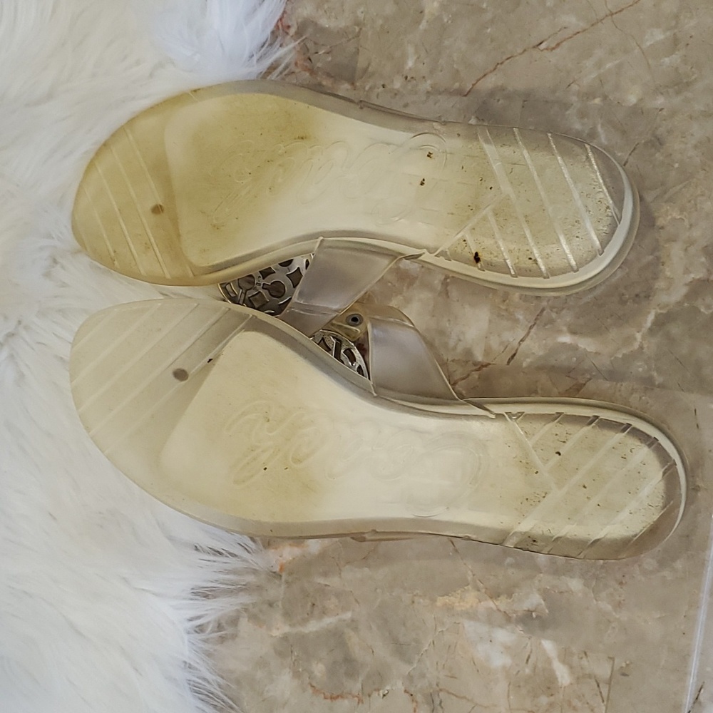 Coach Gold Sandals - Picture 5 of 13